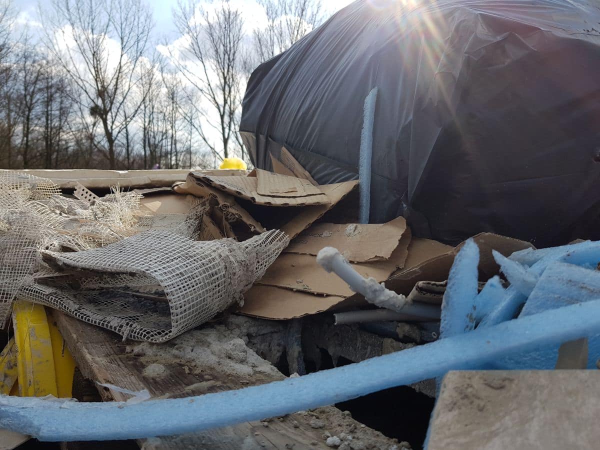 Baumisch, Mischung verschiedener Abfallarten Baumisch, Mischung verschiedener Abfallarten