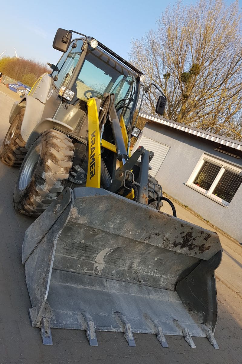 Radlader für das verladen von loser Ware Radlader für das verladen von loser Ware