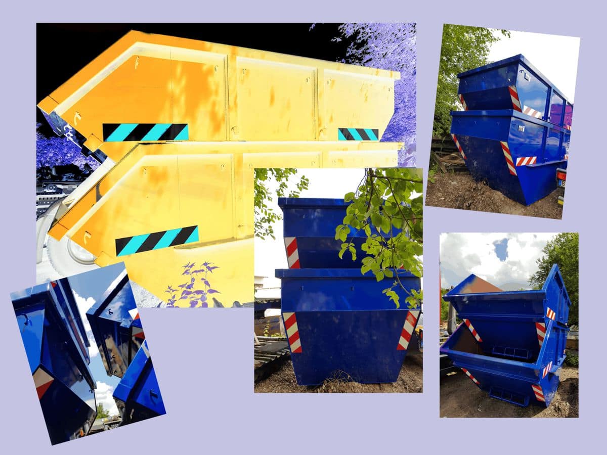 Container 10m³ für Sperrmüll, Grünabfall, Holz und Baumisch Container 10m³ für Sperrmüll, Grünabfall, Holz und Baumisch